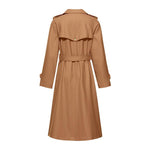 Worsted Wool Trench Coat GOELIA