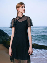 Cheongsam Short Sleeve Dress GOELIA