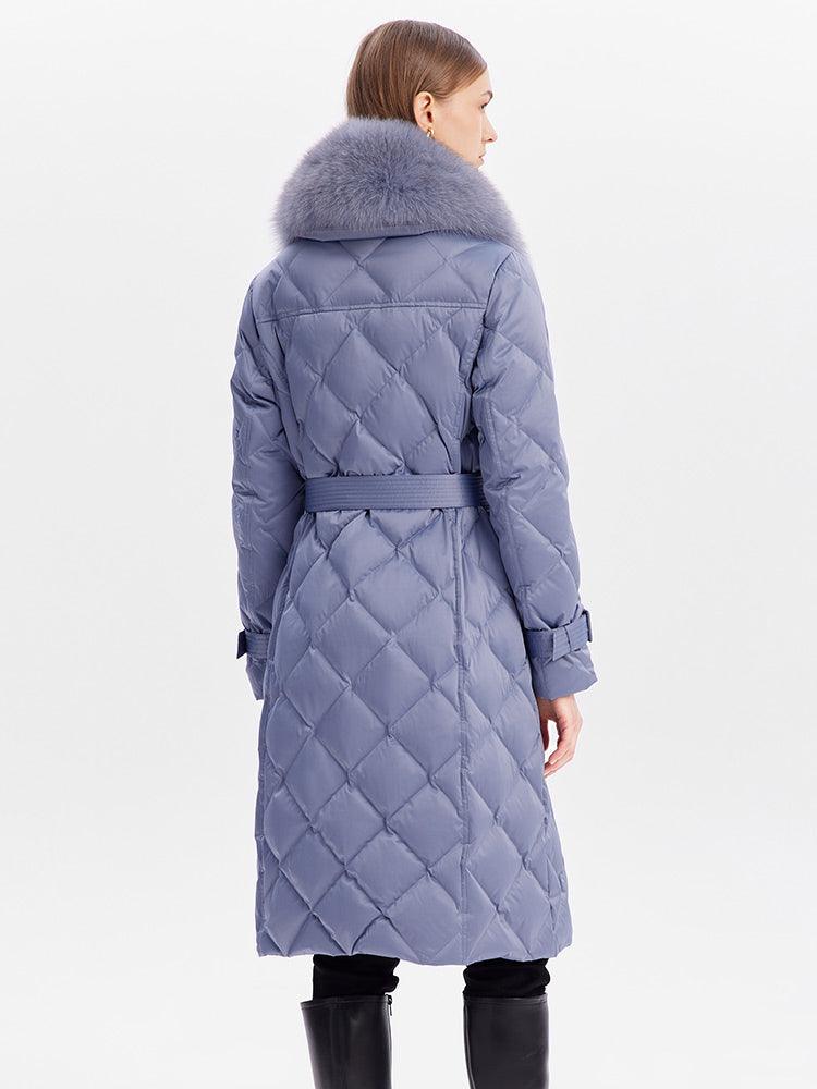 Fox Fur Goose Down Coat GOELIA