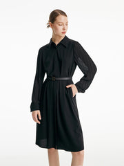 Classic Shirt-Style Dress GOELIA