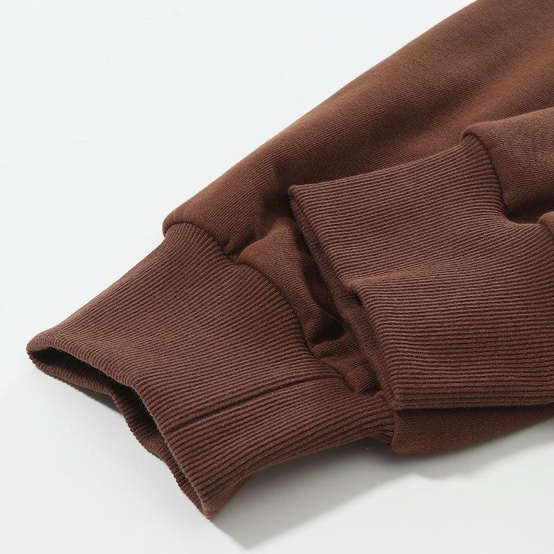 Brown Full Length Leggings Pants GOELIA