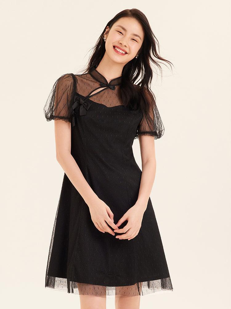 Cheongsam Short Sleeve Dress GOELIA