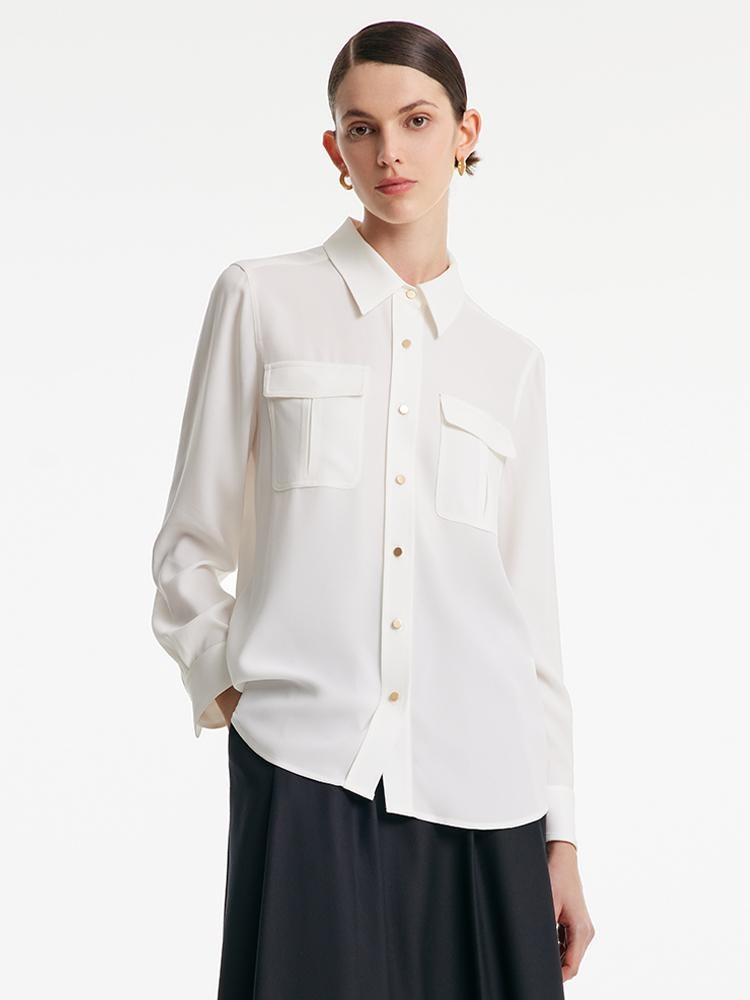 Acetate Commuting Style Shirt GOELIA