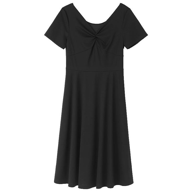 Tencel Knit Twisted Dress GOELIA