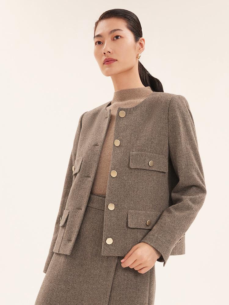 Washable Wool Jacket GOELIA