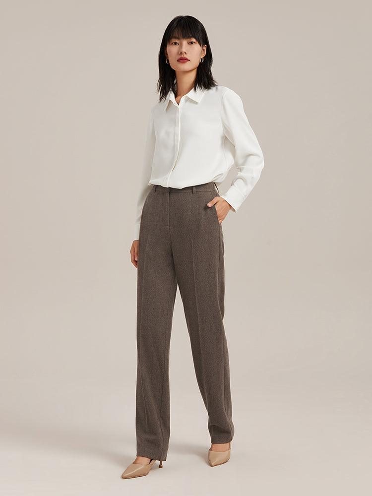 Washable Wool Trousers GOELIA