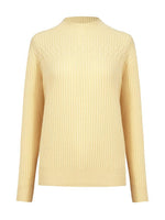 Wool Sequins Mock Neck Sweater GOELIA