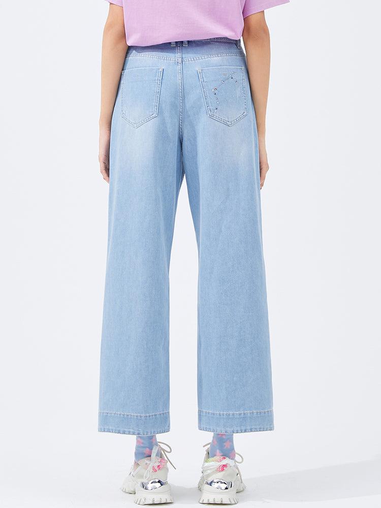 Cool Wide-Leg Jeans GOELIA