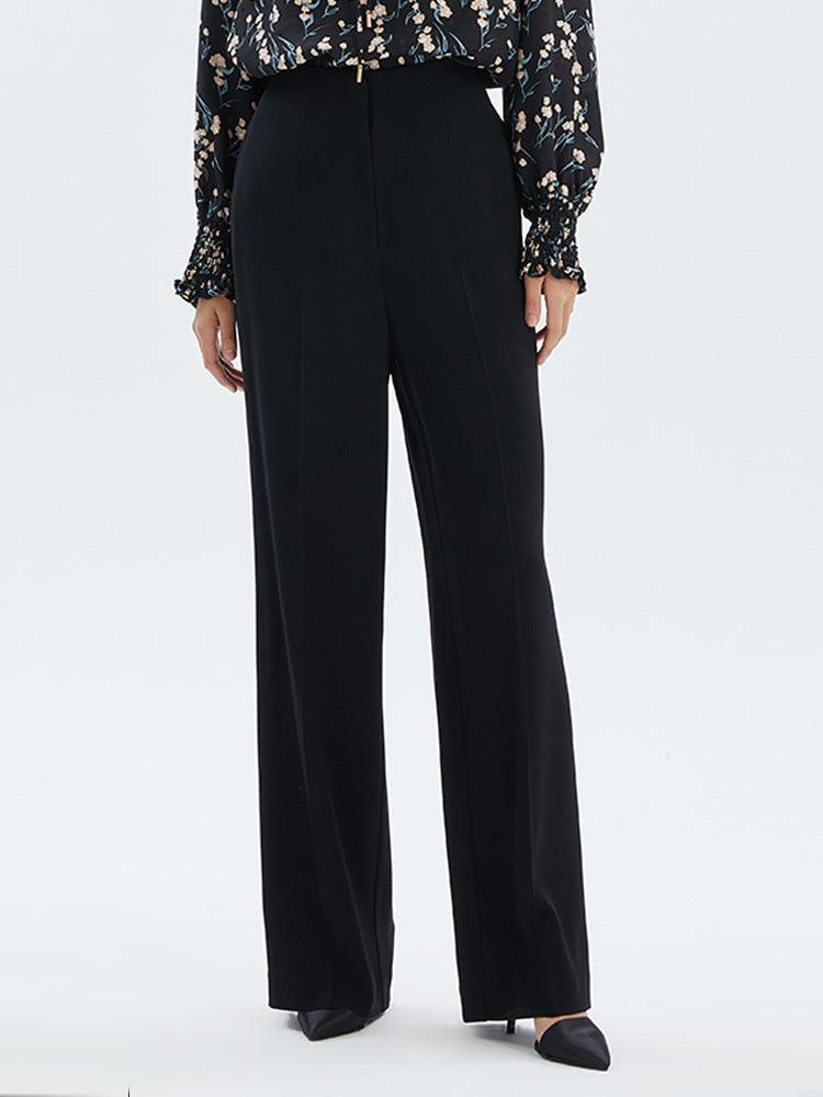 Triacetate Straight Pants
