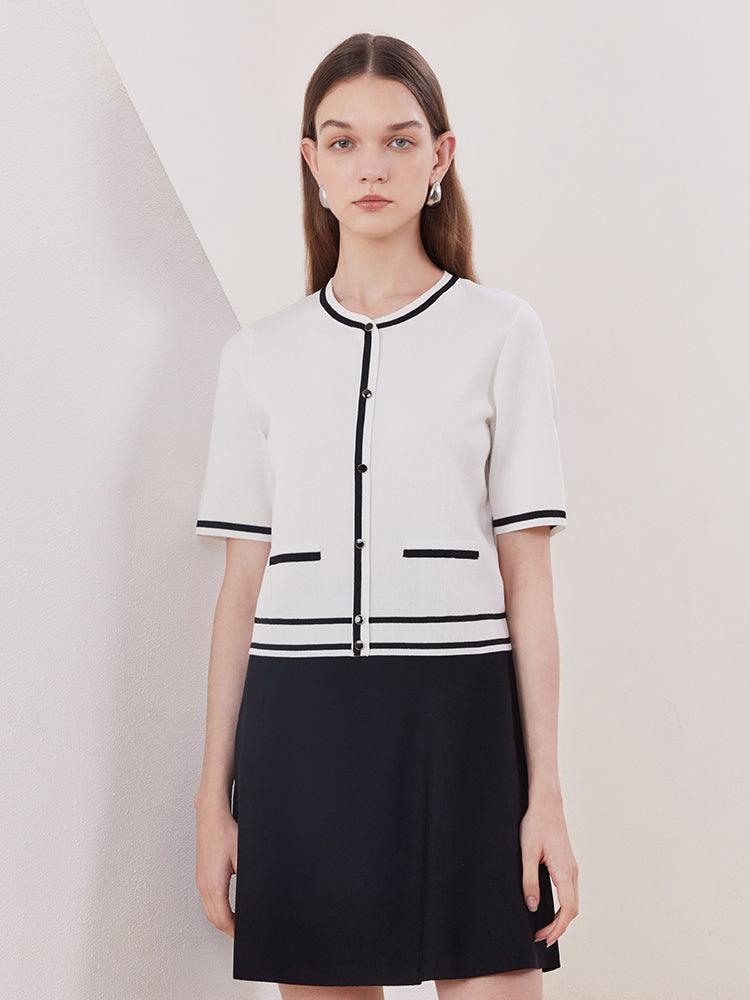 Tencel Short Sleeve Two-piece Suit GOELIA