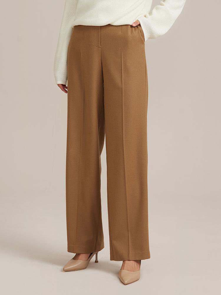 Worsted Wool Loose Pants GOELIA