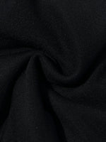 Black Goose Down Full Length Tapered Pants GOELIA