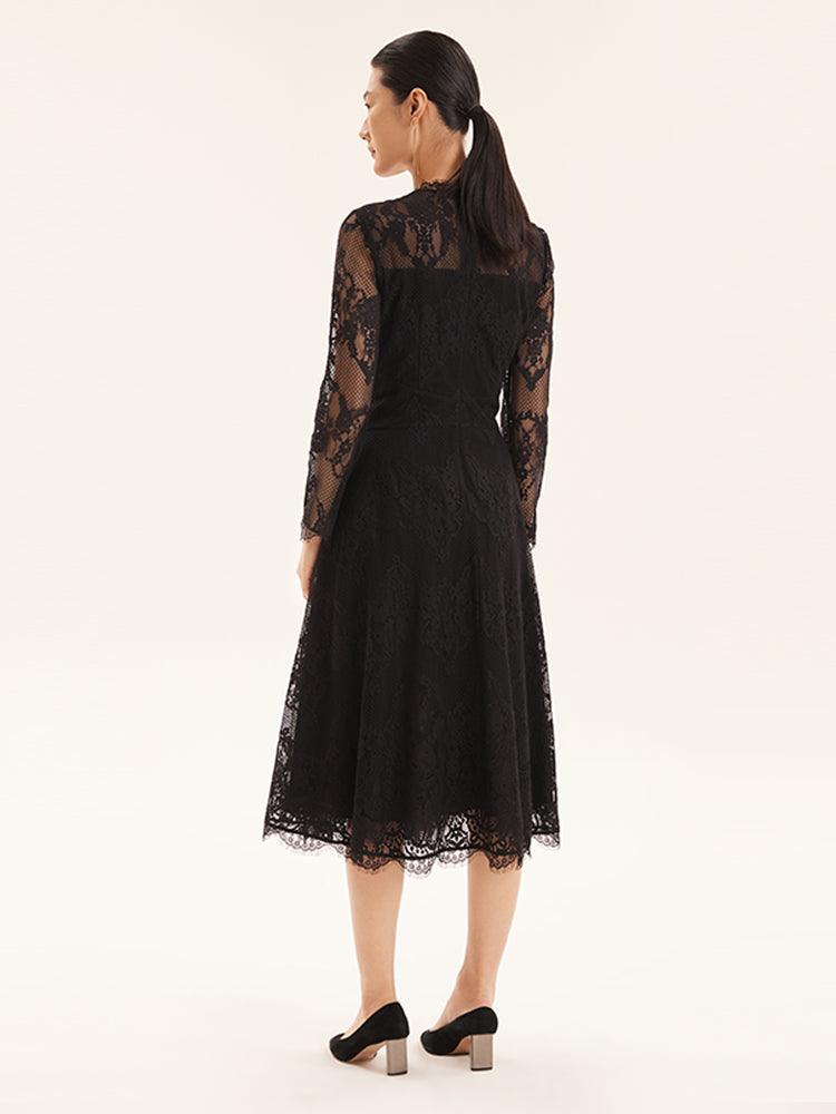 Lace Slim-Fit Dress GOELIA