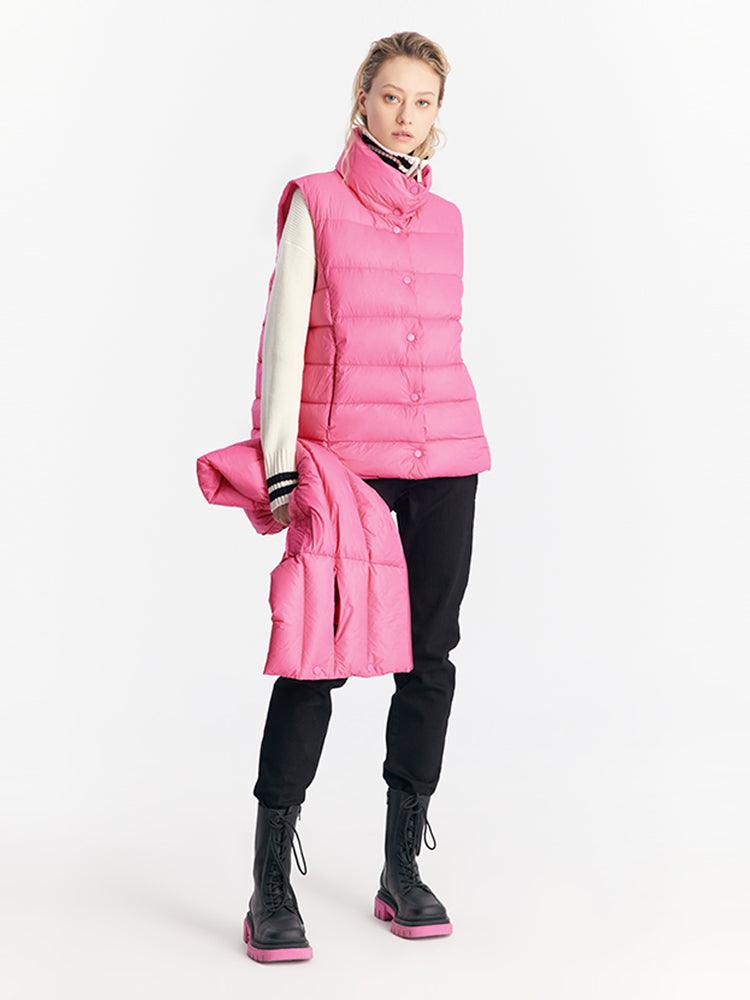 Removable Multiple Threading Goose Down Coat GOELIA