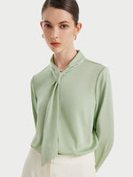 22 Momme Silk Flutter Shirt GOELIA