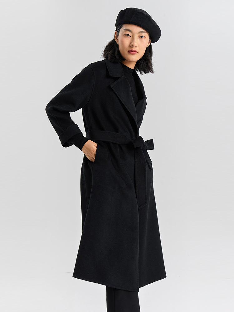 100% Cashmere overcoat GOELIA