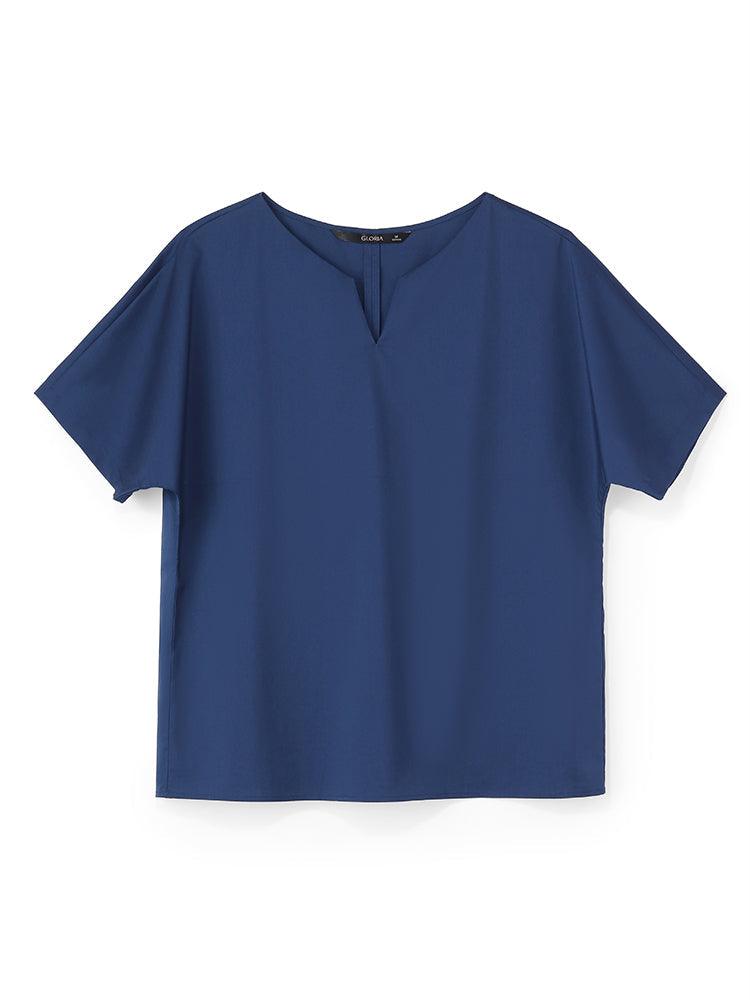 Oversized V-Neck T-shirt GOELIA