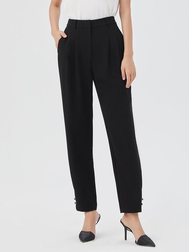 Tapered Acetate Trousers GOELIA