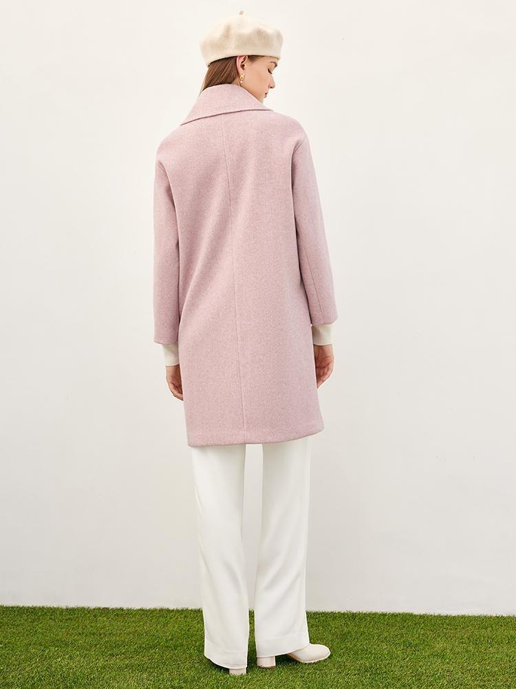 Lapel Mid-length Coat GOELIA