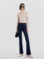 Seamless Cashmere Crew Neck Sweater GOELIA