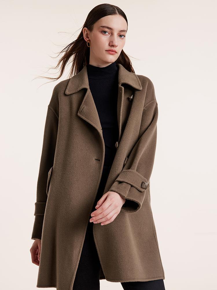 Tencel Woolen Double-Faced Coat GOELIA