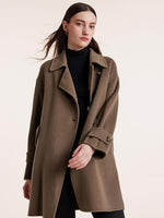 Tencel Woolen Double-Faced Coat GOELIA