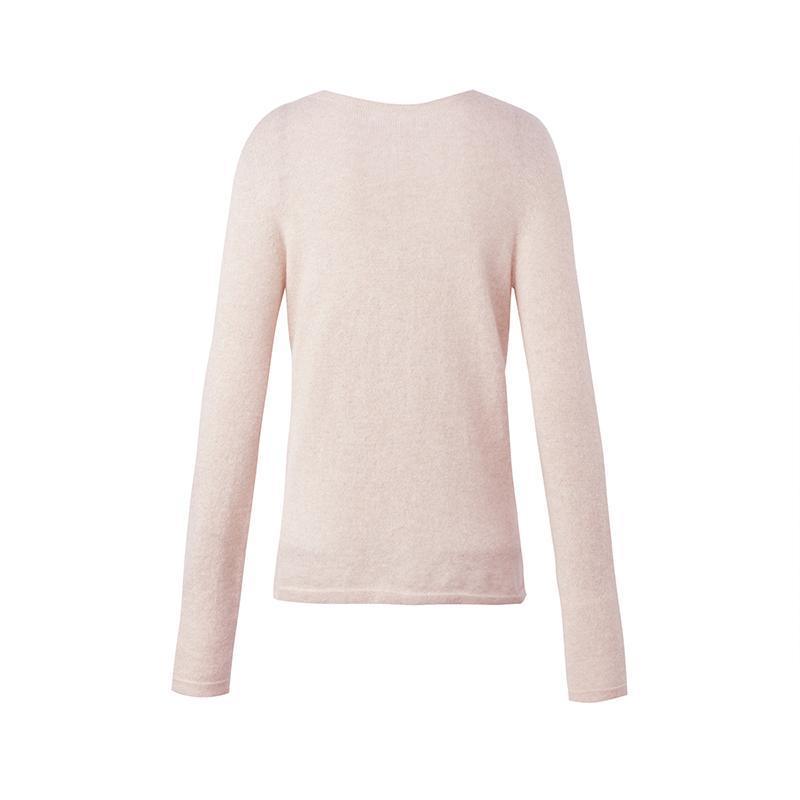 Seamless Cashmere Crew Neck Sweater GOELIA