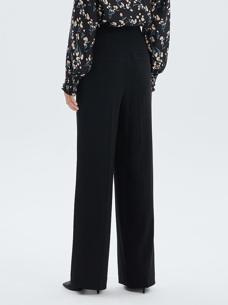 Triacetate Straight Pants GOELIA