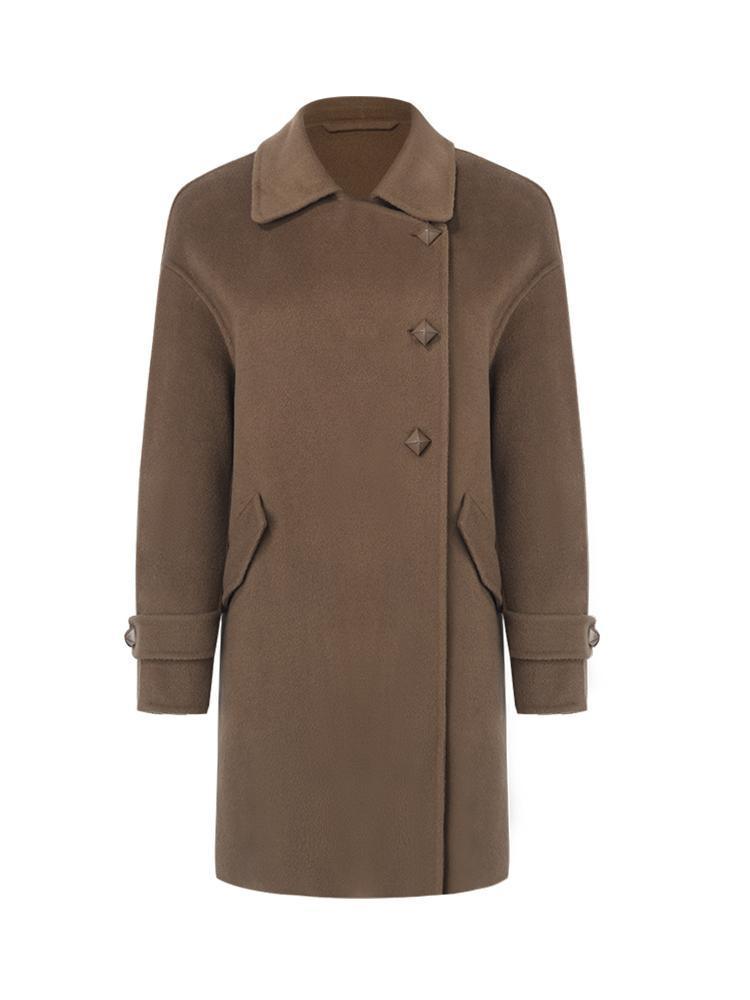 Tencel Woolen Double-Faced Coat GOELIA