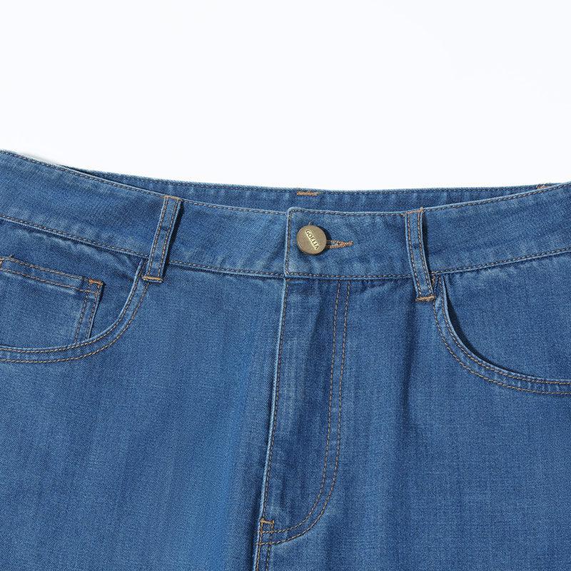 High Waist Straight Jeans GOELIA