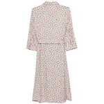 Floral Lace-Up Shirt Dress GOELIA