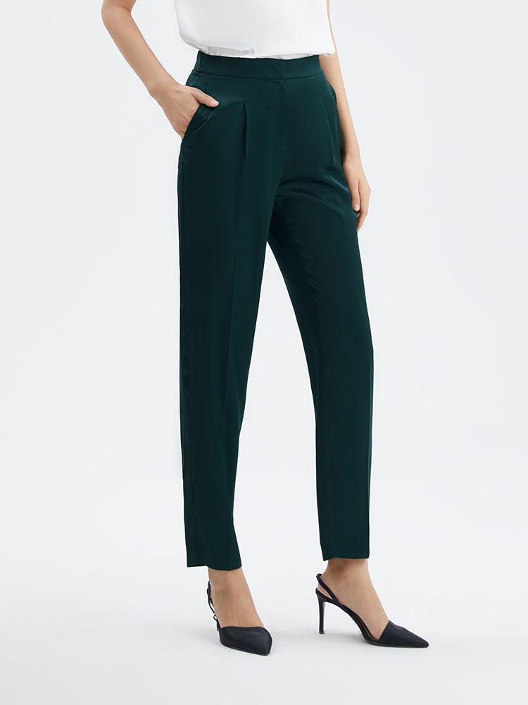 Triacetate Tapered Pants GOELIA