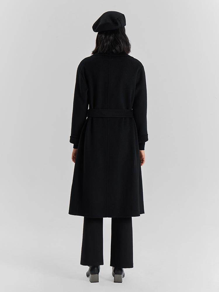 100% Cashmere overcoat GOELIA