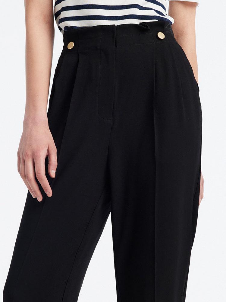 High-waisted Pipe Pants GOELIA