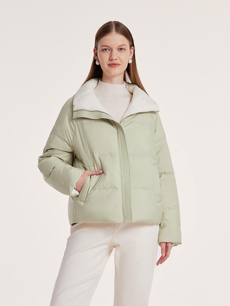 Reversible Short Goose Down Garment