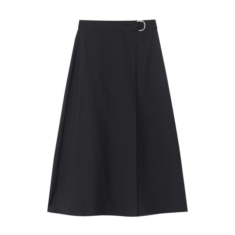 Acetate A-line Skirt GOELIA