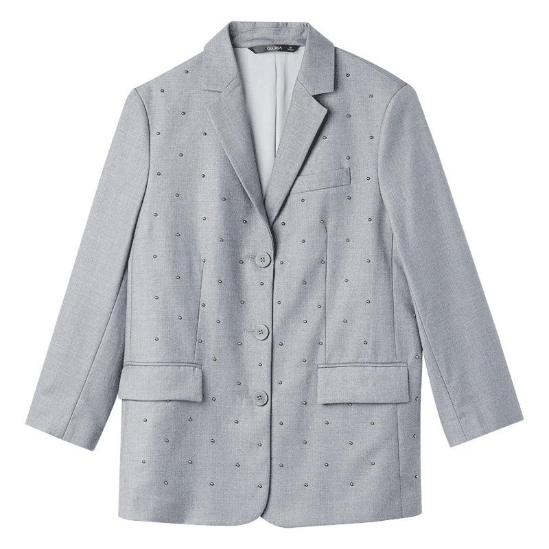 Bead Oversized Blazer GOELIA