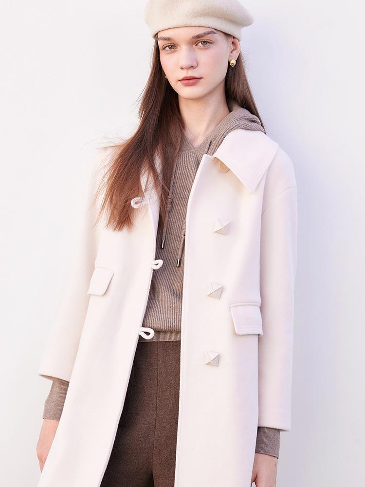 Lapel Mid-length Coat GOELIA