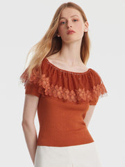 Tencel Mulberry Silk Knitted Top GOELIA