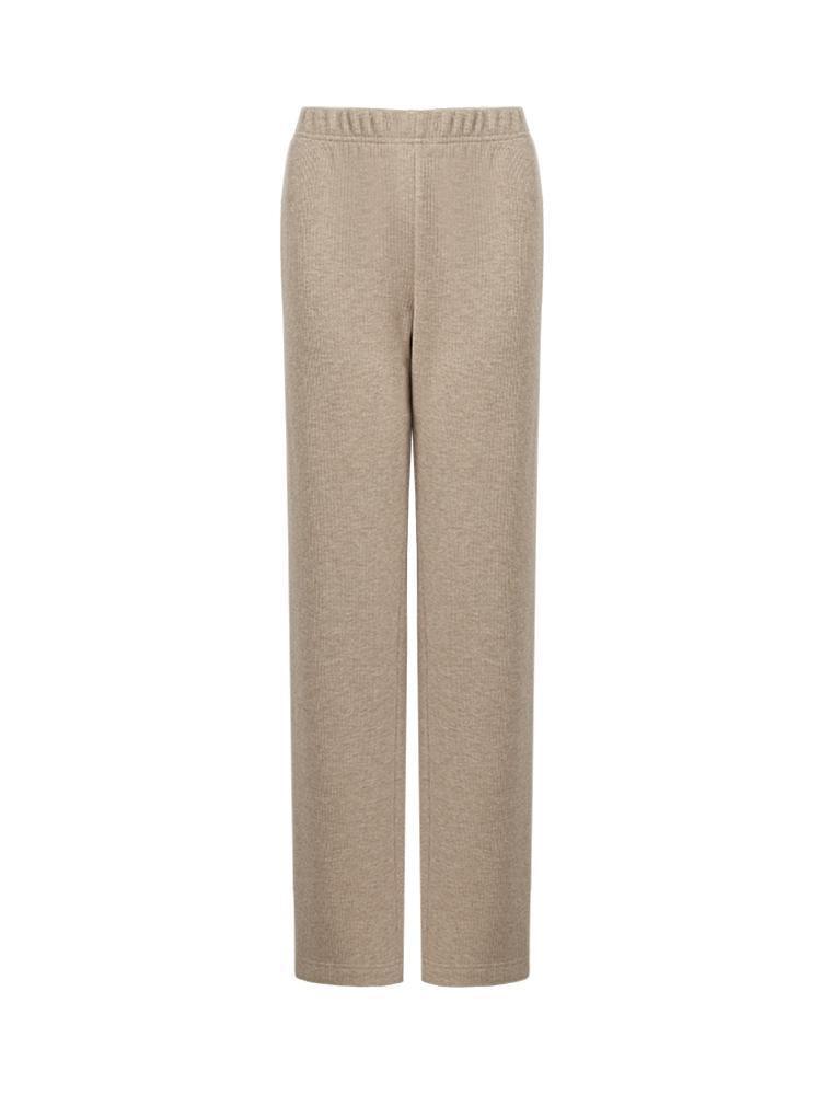 Knit Straight Full Length Pants GOELIA