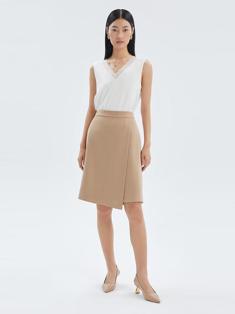 Acetate Double-layer Skirt GOELIA