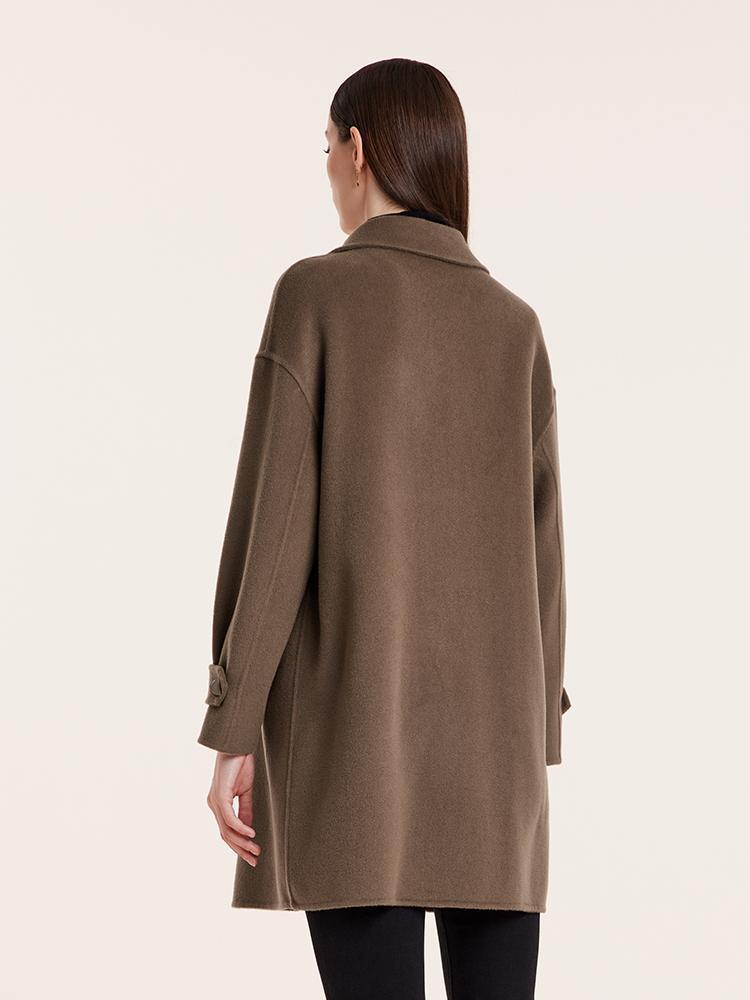 Tencel Woolen Double-Faced Coat GOELIA