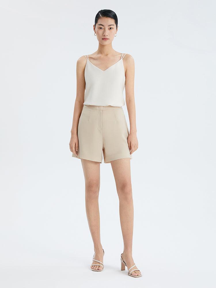 Camel Suit Basic Style Shorts GOELIA