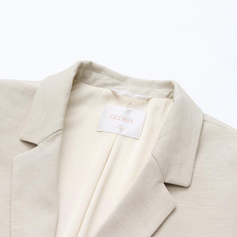 One Button Straight-fit Suit GOELIA