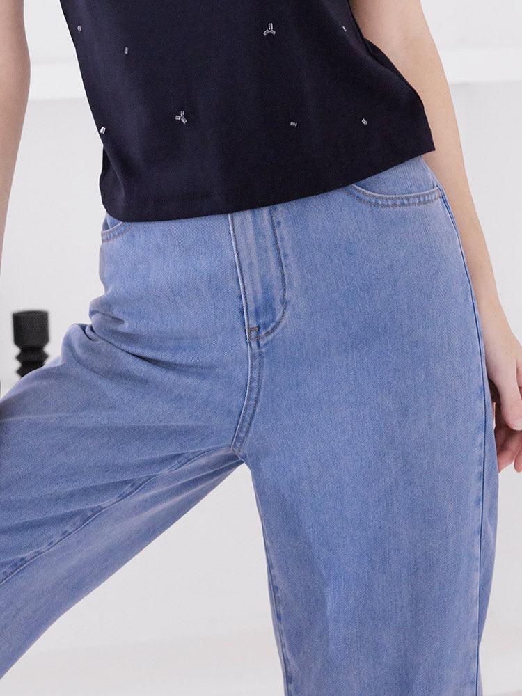 Full-Leght Oversized Jeans GOELIA