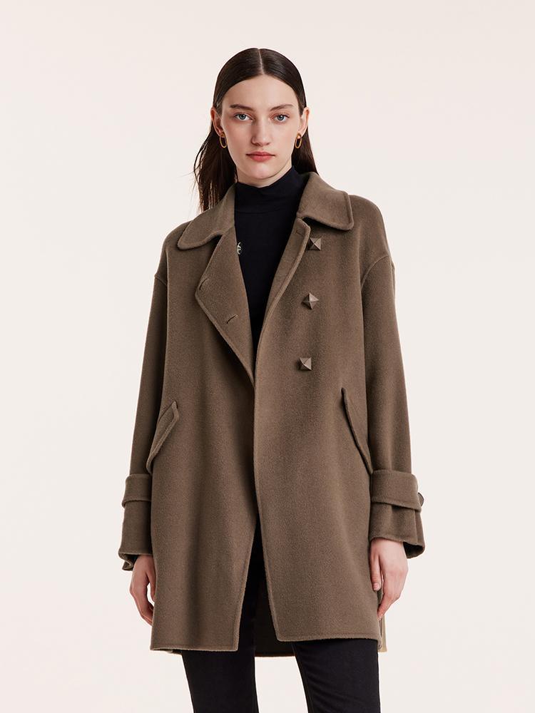 Tencel Woolen Double-Faced Coat GOELIA