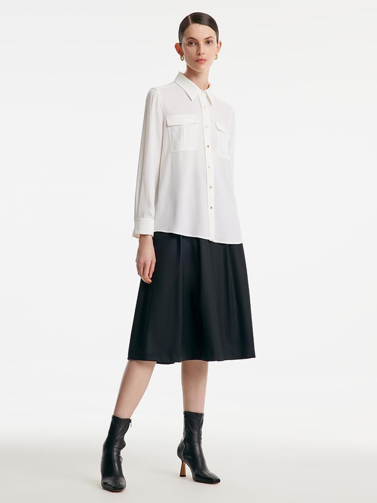 Acetate Commuting Style Shirt GOELIA