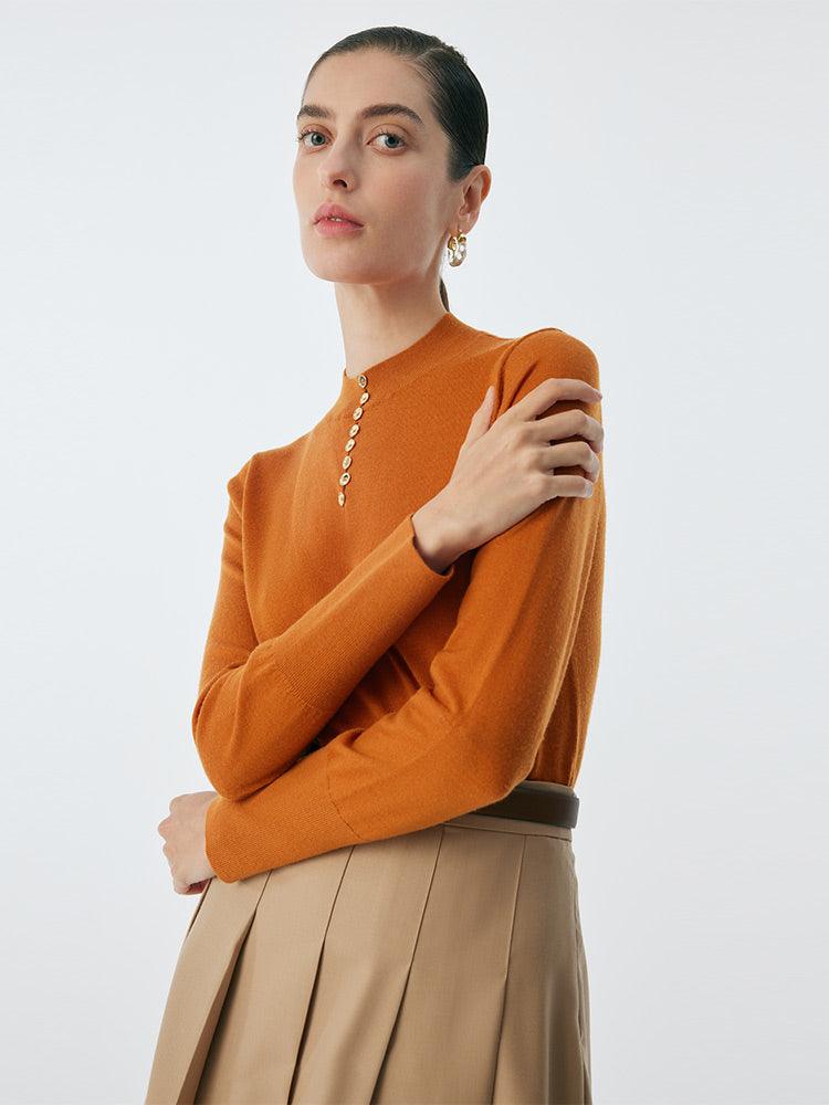 Pre-Order Woolen Slim Top GOELIA