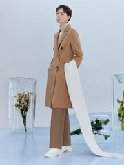 Cashmere Double Woolen Coat GOELIA