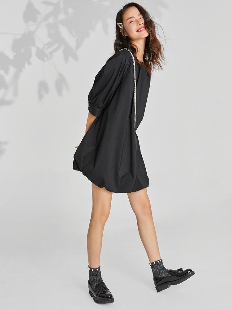 Seventh Sleeve Dress GOELIA